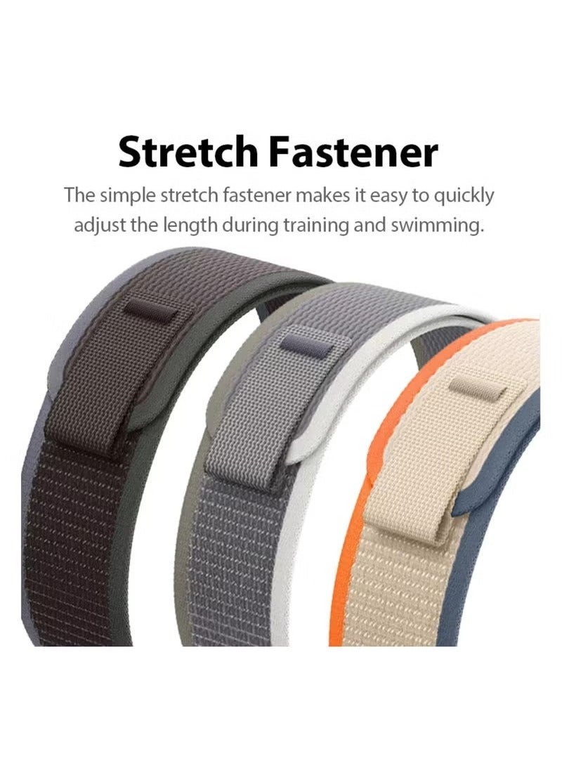 (Pack of 3) Trail Loop  Band Strap for  Ultra 1/2 49mm 46mm 45mm 44mm 42mm Breathable Nylon Compatible with  Series 10 9 8 7 6 5 4 3 2 1 SE - Image 3