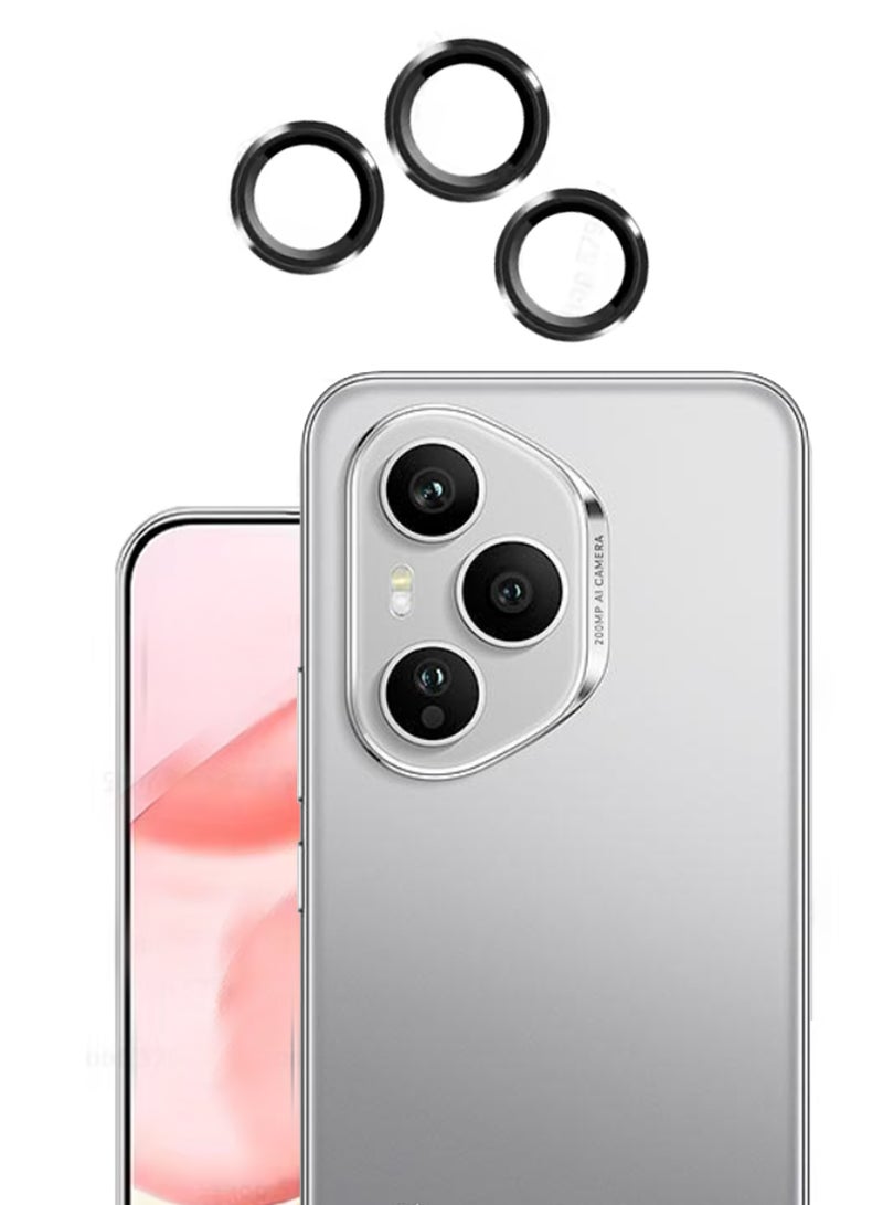 Honor 400 Pro 5G -  Camera Lens Protector , Scratch-Resistant Ultra-Thin Tempered Glass with Aluminum Edging , High Quality Camera Lens Protector - Image 1