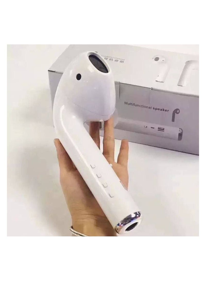 صب  اير بود عملي بلوتوث بفلاشه وكارت ميموري متوفر لون ابيض Z - Image 1