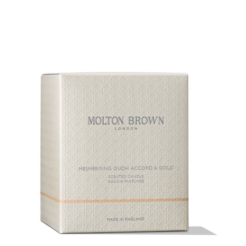 MOLTON BROWN Mesmerising Oudh Accord & Gold Signature Candle 190g - Image 3