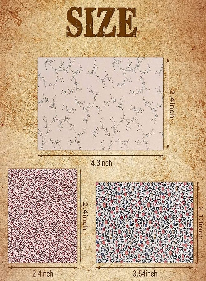 HASTHIP® 360 Sheets Vintage Scrapbook Paper Supplies DIY Journaling Supplies for Writing Drawing Scrapbook Materials for Craft Travel Journal 6 Sets - Image 3