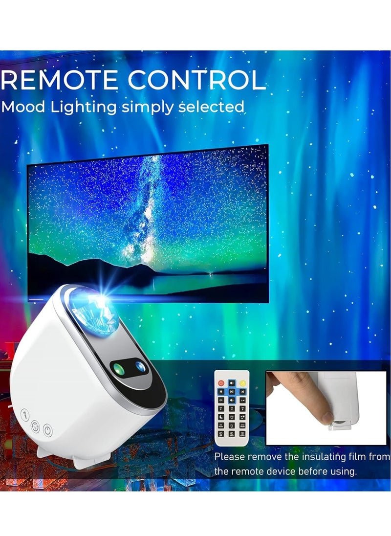 Generic - NEW Galaxy Aurora Projector – 3-in-1 LED Northern Lights Star Projector with Bluetooth Speaker and White Noise - Image 1