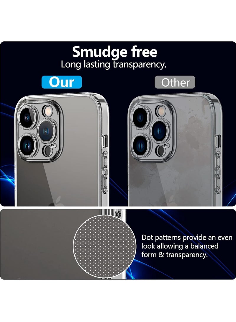 DUSALA Case Compatible with Iphone 14 Pro Case with Camera Protection, TPU Silicone Crystal Clear Soft Cover Flexible Transparent Shockproof Case Cover For Iphone 14 Pro 5G - Image 3