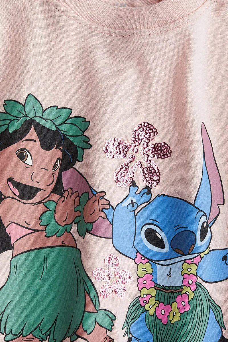 H&M Print-motif cotton T-shirt