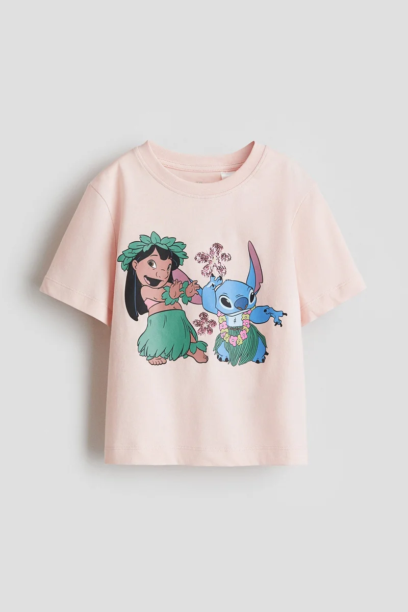 H&M Print-motif cotton T-shirt