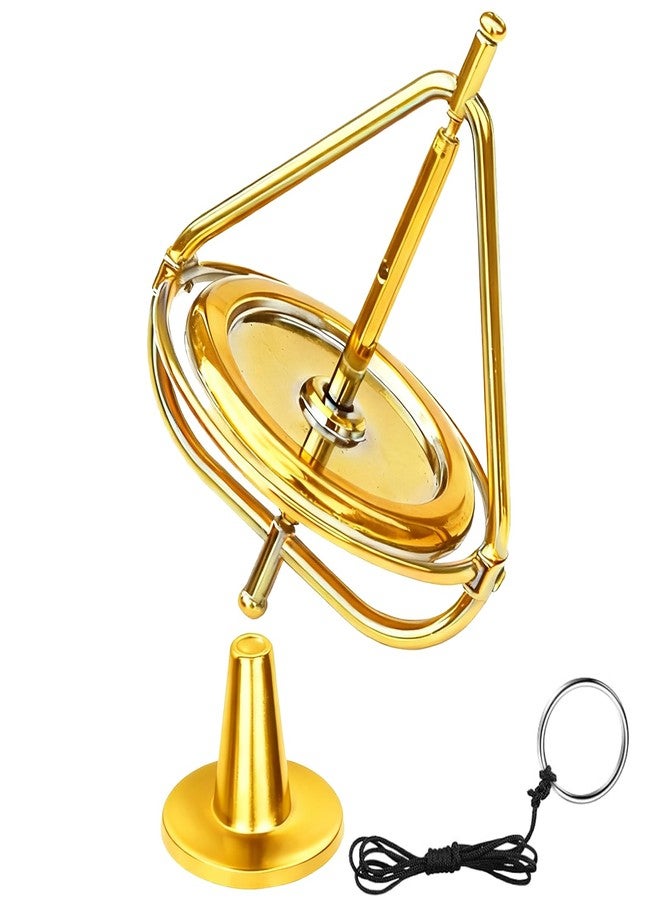 JOGEPEYO Gyroscope,Anti-Gravity Spinner Toys,Long-Lasting Spin,Physics Toys,Precision Gyroscope,Metal Anti-Gravity Spinning Top Balance Toy,Educational Gift, Premium Fidget Toy - Image 1