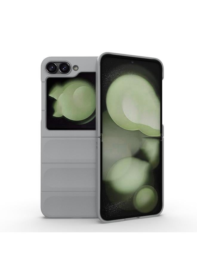 اس-توب جراب لهاتف Samsung Galaxy Z Flip6 Magic Shield Fold PC جراب هاتف مقاوم للصدمات - Image 1