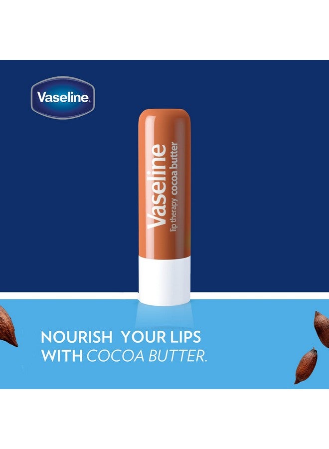 Vaseline Lip Therapy Cocoa Butter Lip Balm, 6 Pack - Image 4