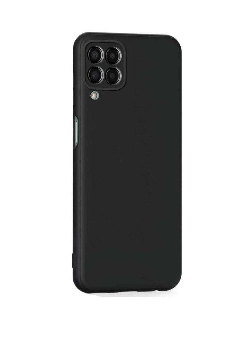ZOOMEE - Protective Silicone Flexible Camera Protection Slim Ultra Soft Back Case Cover For Samsung Galaxy M33 5G Black - Image 1