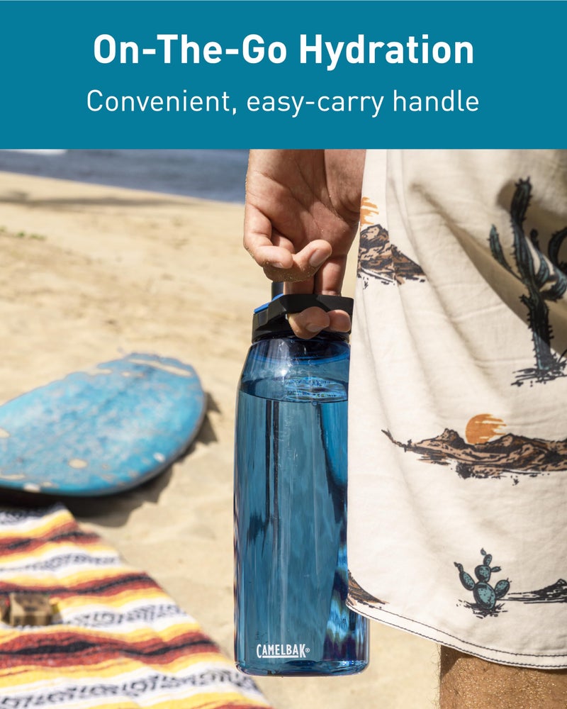 CAMELBAK زجاجة مياه كاملباك شوت ماغ خالية من BPA مع غطاء مغناطيسي - 25 أونصة رمادي داكن - Image 4