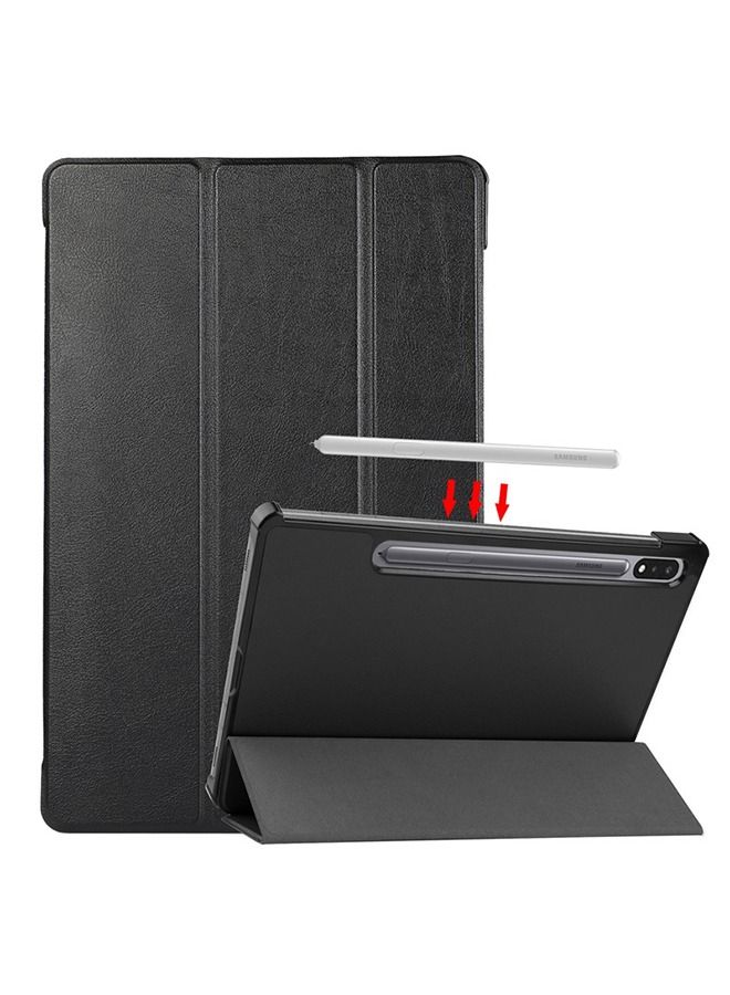 Ant Protective Tablet Case with Auto Sleep/Wake & Multiple Viewing Angles, Compatible With Samsung Galaxy Tab S8 X700 X706/S7 T870 11Inch, Hard PC Duty Shockproof Case with Pencil Holder Card Slot  - Image 1