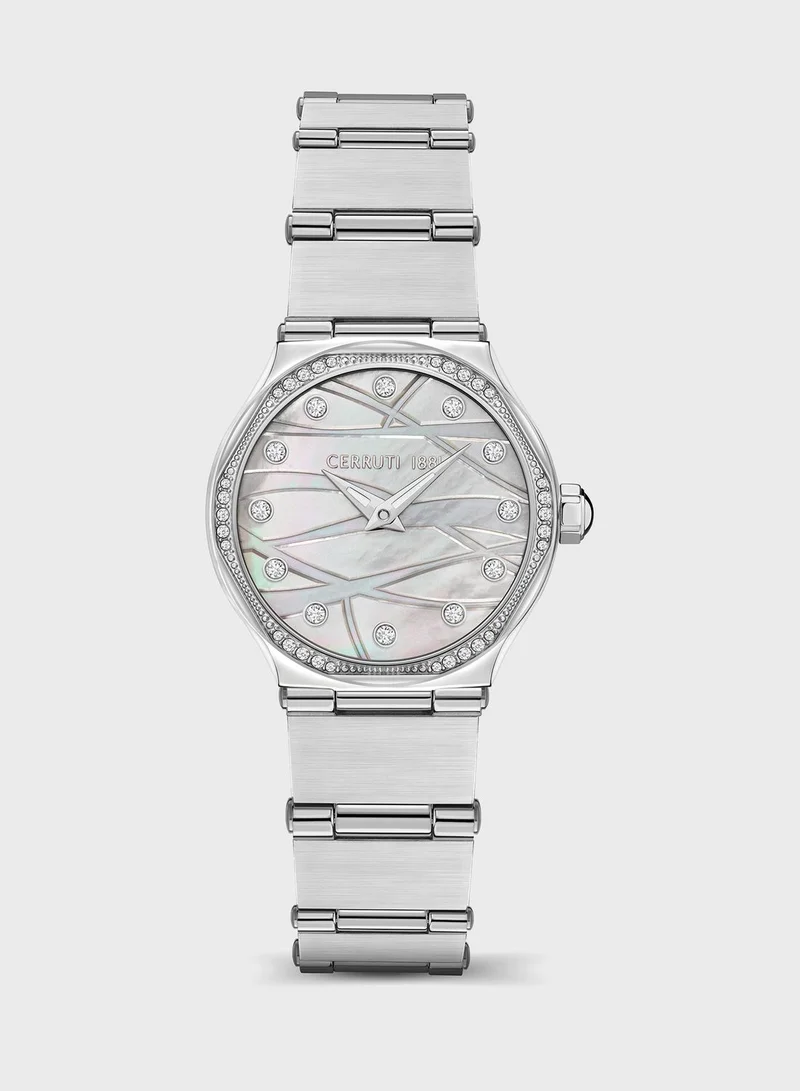 CERRUTI 1881 Crm35503 Steel Strap Analog Watch
