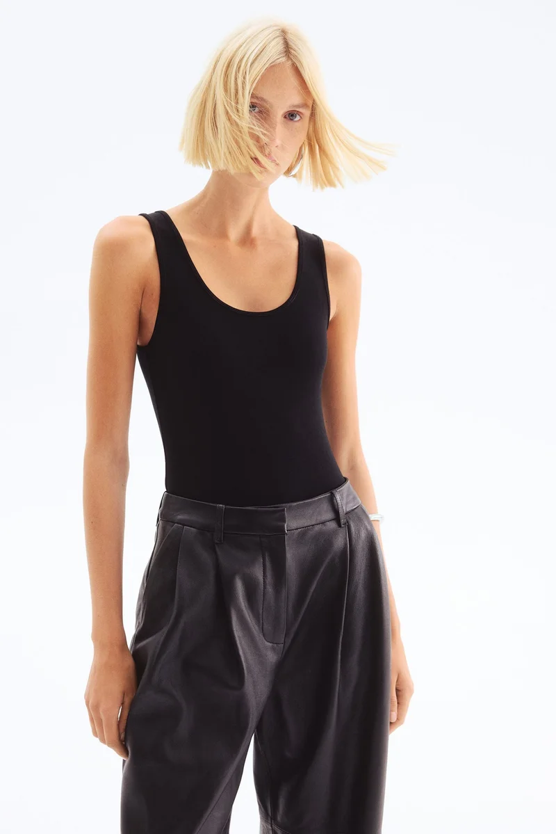 H&M Cotton jersey body