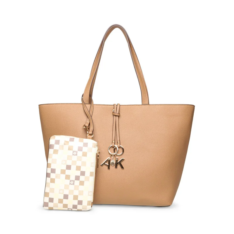 ان كلاين Anne Klein Akh5617 Brown Women's Shoulder Bag