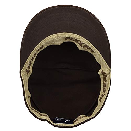 KANGOL قبعة الجيش من قطن كانغول - بني / صغير-متوسط - Image 5