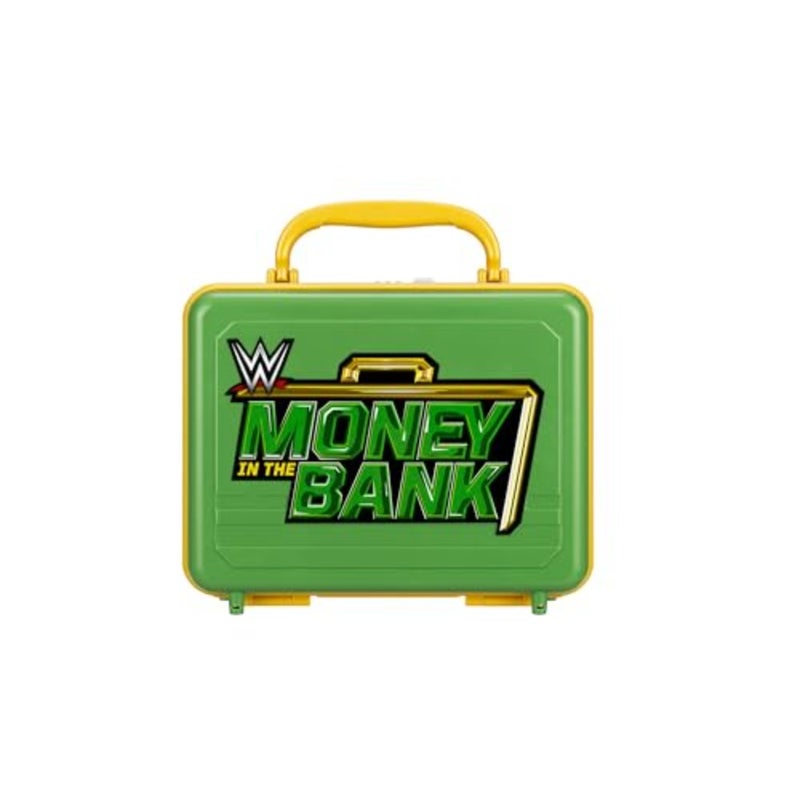 WWE Money in The Bank Electronic Case for,Money Box Includes Mechanical Lock and Sound Effects Featuring 11 WWE Superstars - Image 1