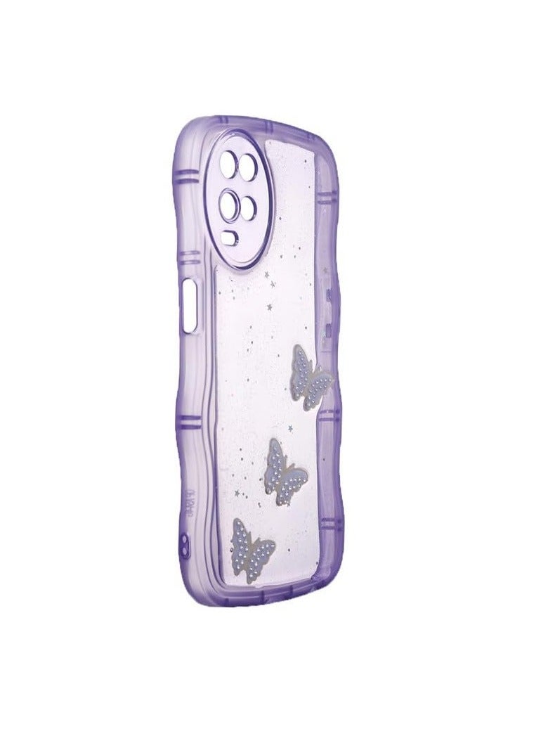 Plastic Back Cover For Oppo A54, Purple Cfs-Farasha-11-143 - Image 2