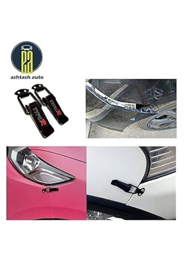 "ملحقات سيارات عالمية، مشبك لتثبيت المصد، قفل خزان، TRD، يناسب تويوتا ويغو، فيوس، فورتشنر، وإنوفا." - Image 3