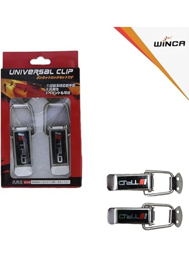 "ملحقات سيارات عالمية، مشبك لتثبيت المصد، قفل خزان، TRD، يناسب تويوتا ويغو، فيوس، فورتشنر، وإنوفا." - Image 2