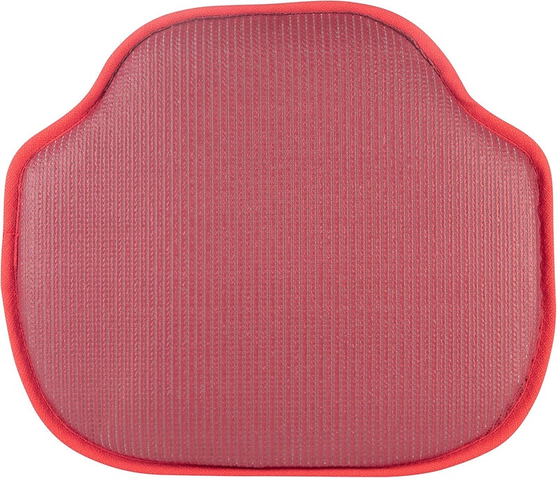 Klear Vu Gripper Omega NonSlip Windsor Chair Cushions with SkidProof Seat Pad for Dining Room Kitchen and Office Use 16x15 Inches 6 Count Pack of 1 Coral - Image 3