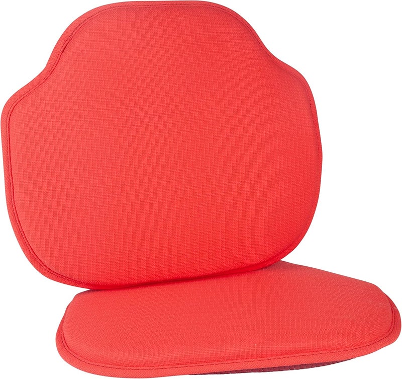 Klear Vu Gripper Omega NonSlip Windsor Chair Cushions with SkidProof Seat Pad for Dining Room Kitchen and Office Use 16x15 Inches 6 Count Pack of 1 Coral - Image 5
