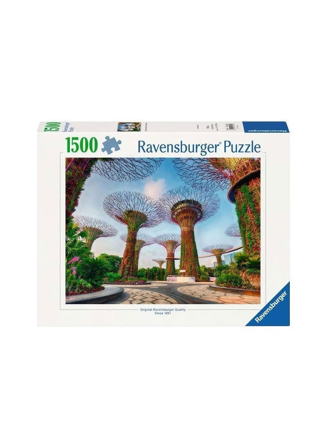Ravensburger Garden By The Bay At Singapore 1500P Puzzle - Image 1