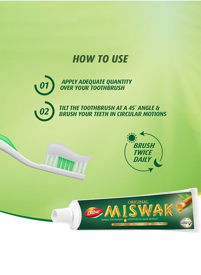 Miswak Toothpaste Travel Size
