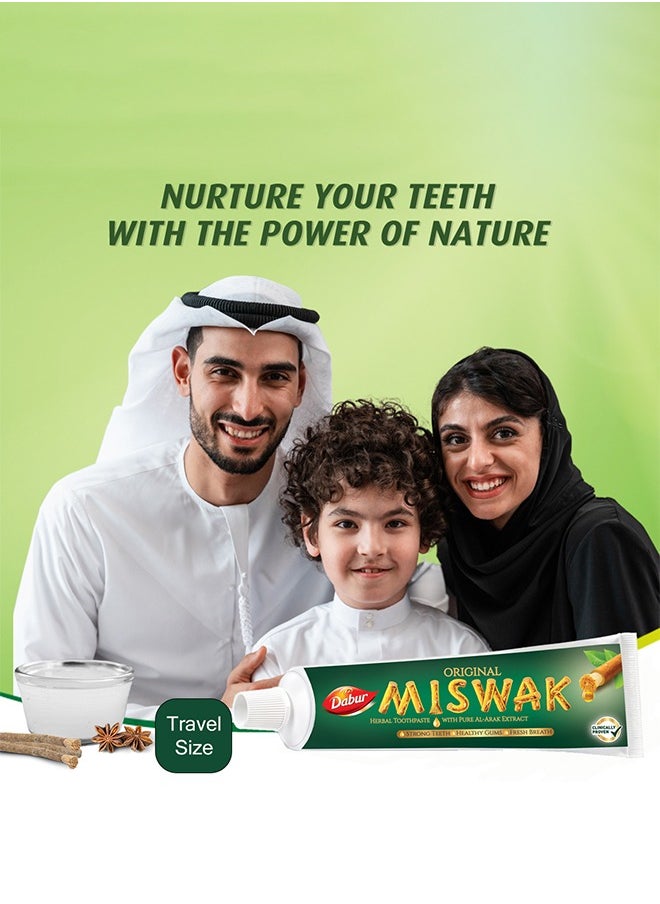 Miswak Toothpaste Travel Size