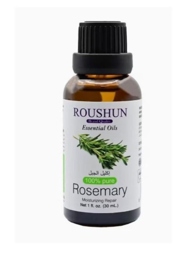 ROUSHUN PACK OF 4- Pure Rosemary Essential Oil Clear 30ml - Image 2