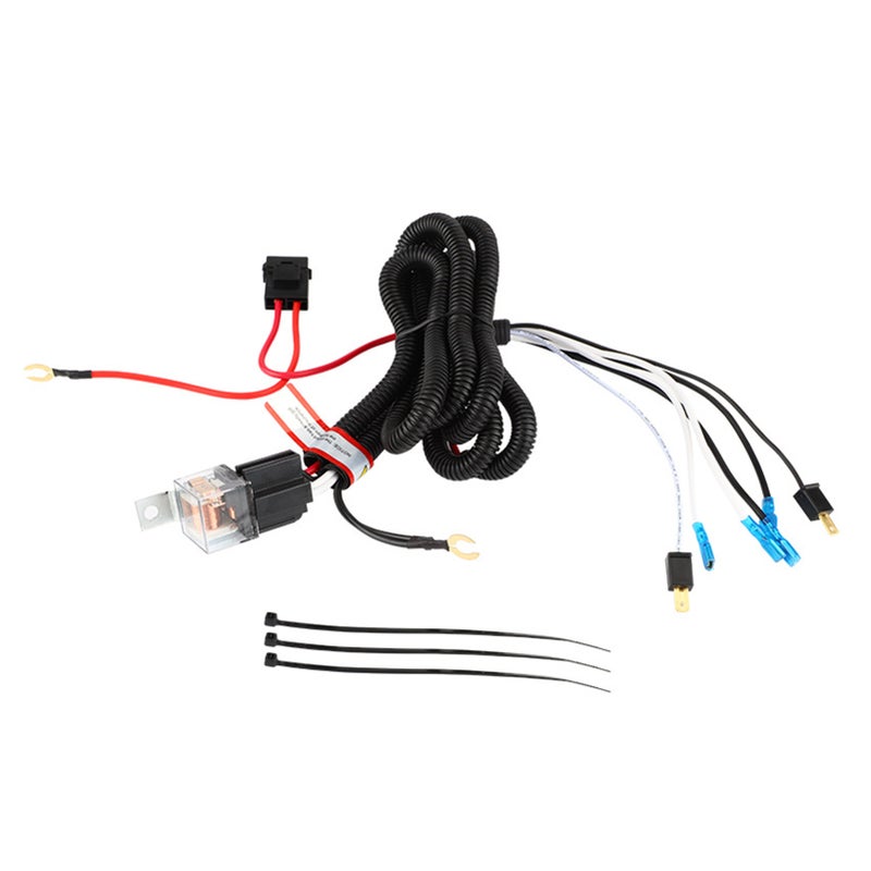 12V24V Car Horn Wiring Harness Snail Horn Modification Harness Break Car Relay Wiring Harness - Image 1