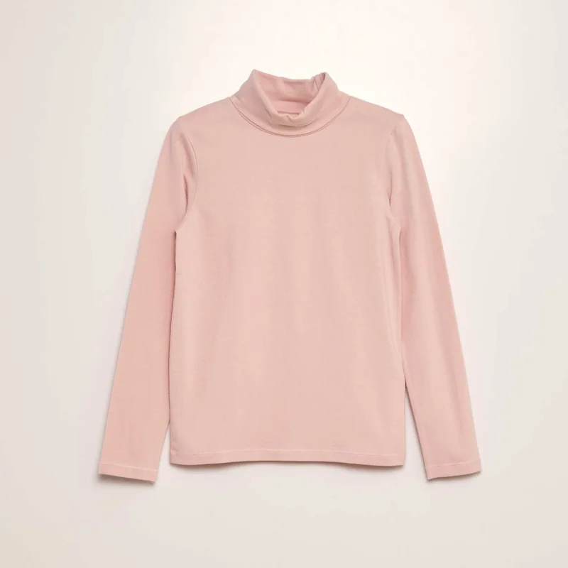 Kiabi Stretch Cotton Undersweater Pink