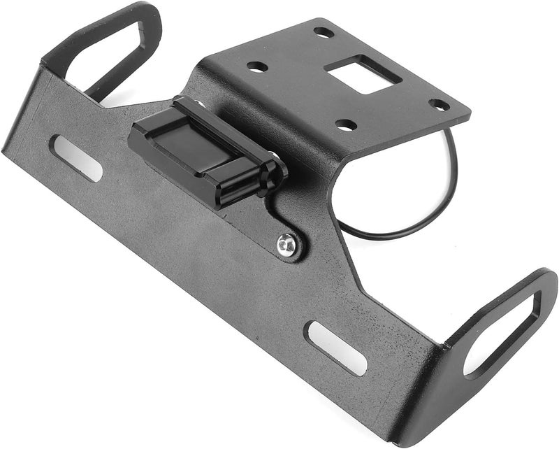 Acouto Motorcycle Tail License Plate Holder with LED Light for Kawasaki Z800 - Image 2