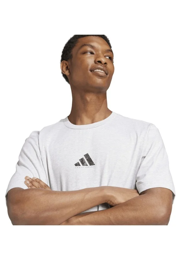 اديداس اوريجينالز adidas M C PHOTO TEE Grey Training T-SHIRTS for Men - XS