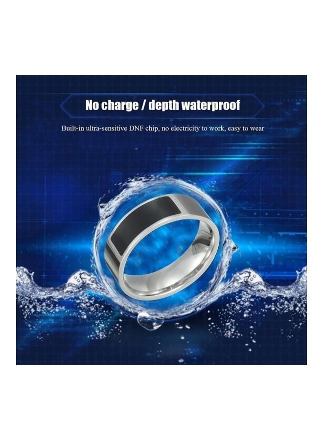 Multi-Function Smart Ring With NFC Silver - Image 3