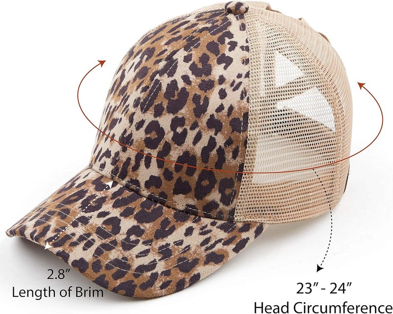 Cc Ponycap Messy High Bun Ponytail Adjustable Glitter Mesh Trucker Baseball Cap - Image 4