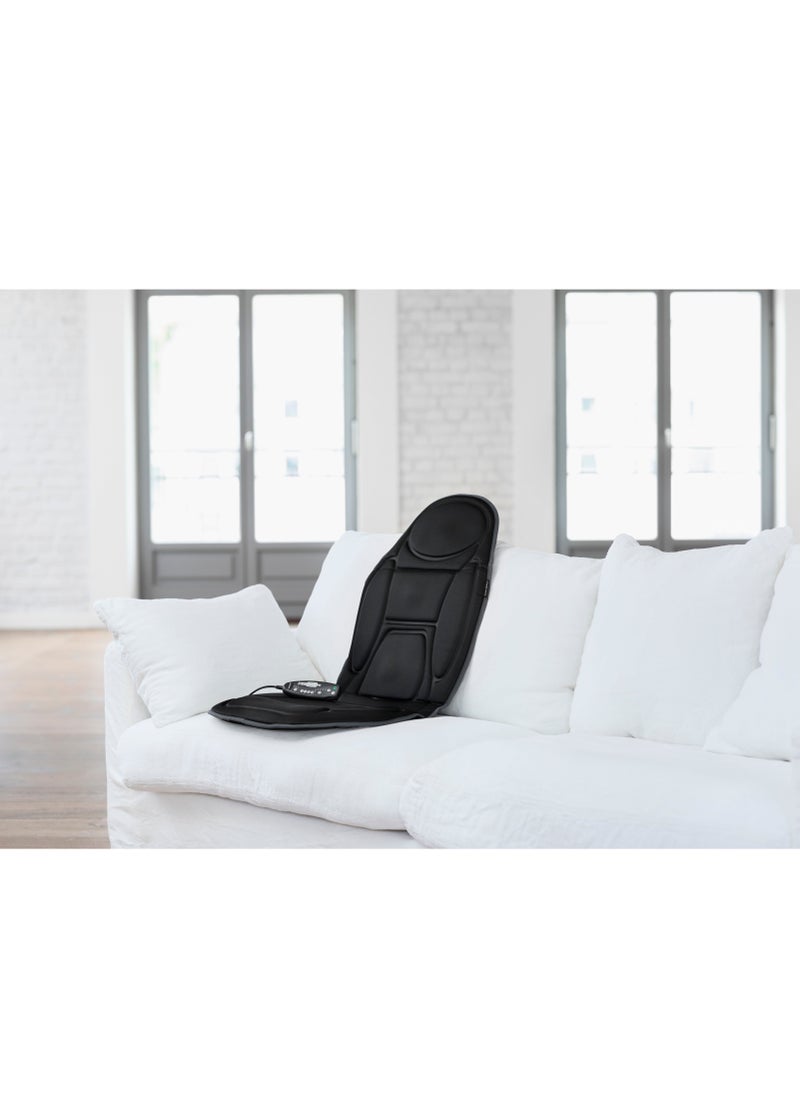 Medisana - Medisana 99717 MCH Back Massager Cushion, Vibration Seat Cover with Heat, Black - Image 1