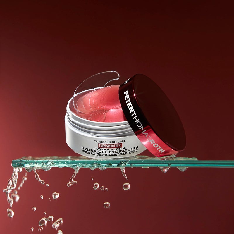 Peter Thomas Roth | Even Smootherâ„¢ Glycolic Retinol Hydra-Gel Eye Patches, Under-Eye Patches With Glycolic Acid and Retinol, Treats Tiny Bumps, Texture, Fine Lines and Wrinkles Under the Eye Area - Image 2