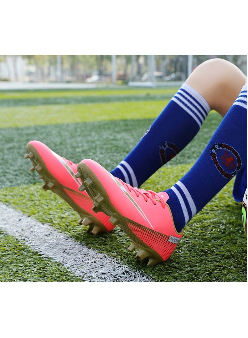 SKT Shiketro Children's Football Shoes Hard Ground Football Shoes Outdoor and Indoor Professional Youth Boys' Football Shoes Men's and Women's Football Shoes  - Image 3