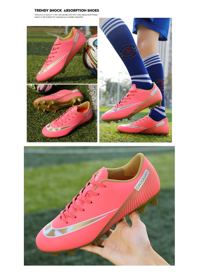 SKT Shiketro Children's Football Shoes Hard Ground Football Shoes Outdoor and Indoor Professional Youth Boys' Football Shoes Men's and Women's Football Shoes  - Image 2