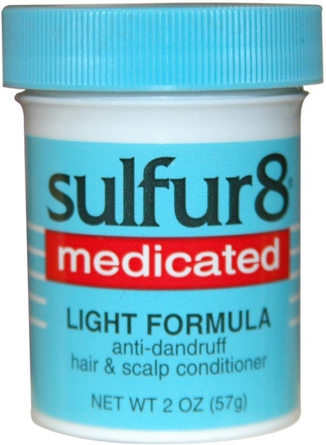 Sulfur 8 Sulfur8 Medicated Light Formula Anti-Dandruff Hair & Scalp Conditioner, 2 oz (Pack of 2)