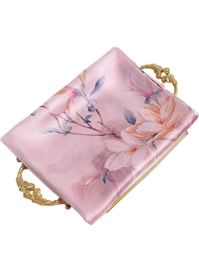 Hang Silk House Hangsifu Pure Silk Mulberry Silk Scarf Gift Box, Mother'S Birthday Mother'S Day Gift, Practical Present For Wife Girlfriend, Pink Jade - Image 3