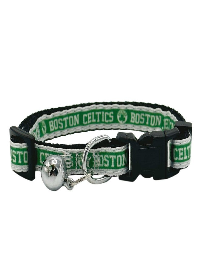 Pets First Boston Celtics Satin Cat Collar - Image 1