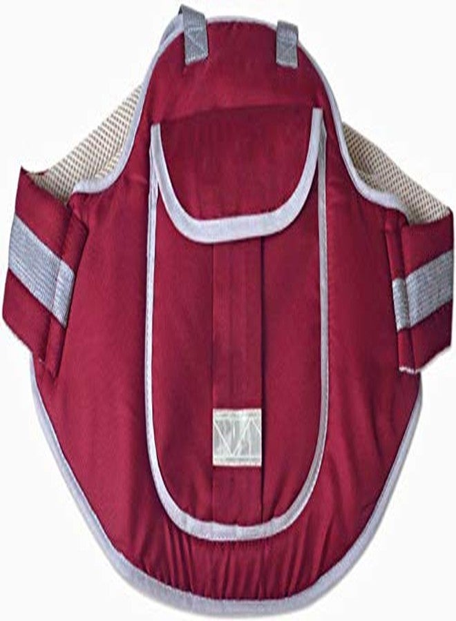 Ineffable Children Motorcycle Safety Harness - Child Ride Strap - Kids Vehicle Adjustable Safety Harness Strap for Two Wheeler Bike Snowmobile Horseback Riding Travel with Padded Strap (Maroon) - Image 4