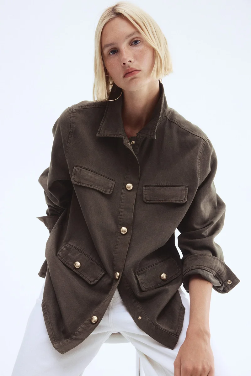 H&M Twill utility jacket
