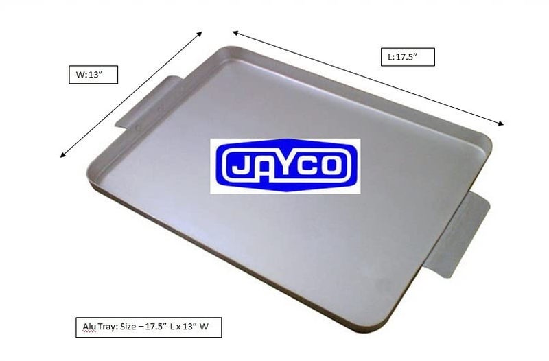 JAYCO Aluminium Serving Tray (18 x 13 inches) - Image 5