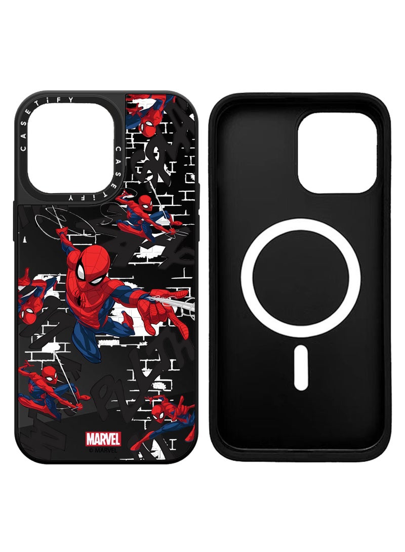 Casetify Magnetic Suction Phone Case for iPhone 15 Plus Spider Man Protective Cover iPhone 14 Plus - Image 2