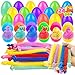 Cherislpy 24 Pack Prefilled Easter Eggs with Bunny Stretchy Strings Sensory Fidget Toys Inside Great for Kids Aduts Toddlers Easter Basket Stuffers Party Favors Egg Fillers Gifts - Image 2