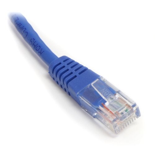 StarTech.com Cat5e Ethernet Cable - 6 ft - Blue - Patch Cable - Molded Cat5e Cable - Short Network Cable - Ethernet Cord - Cat 5e Cable - 6ft (M45PATCH6BL) - Image 2