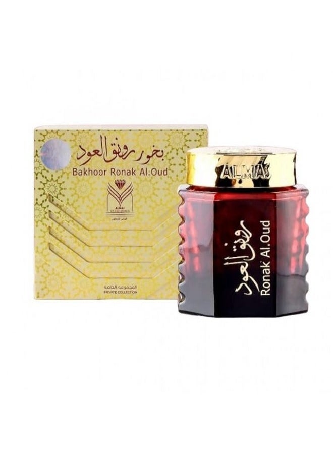 ALMAS PERFUMES BAKHOOR RONAK AL OUD 40g  - Image 1