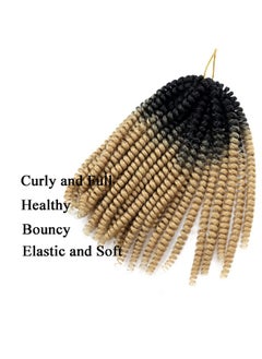 6 Packs Spring Twist Hair Blonde 8 Inch Spring Twist Crochet Hair Fluffy Spring Twist Synthetic Fiber Bomb Twist Crochet Braids Low Temperature Twist Crochet Hair For Black Women(Ot27) - pzsku/Z2E48DE1B69418D5DA7D2Z/45/_/1719064866/563a499e-39e8-4bea-af90-6acc93f1dd3c